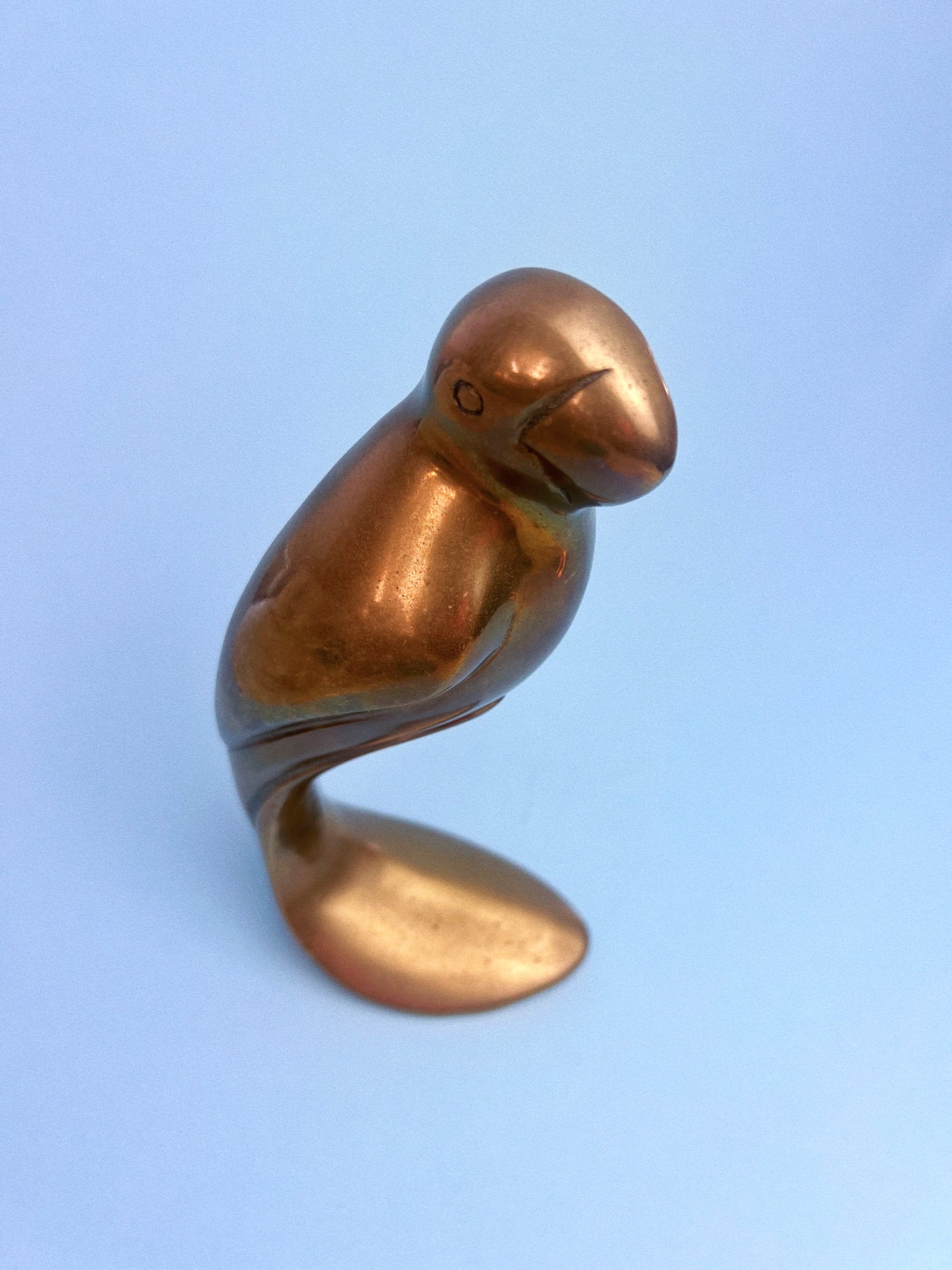 Vintage Dolbi Cashier Brass Birds, Set of 2